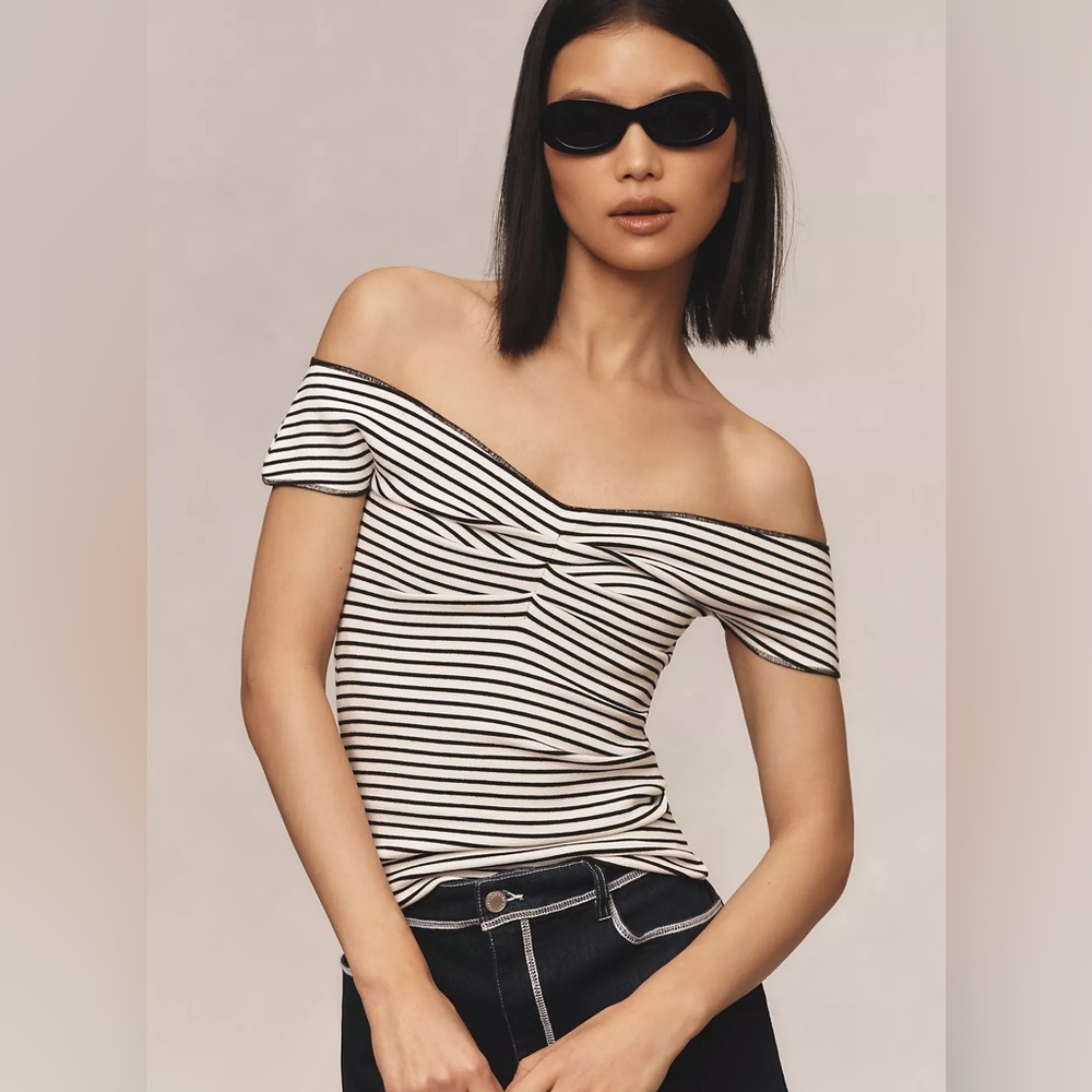 Maeve off-the shoulder top